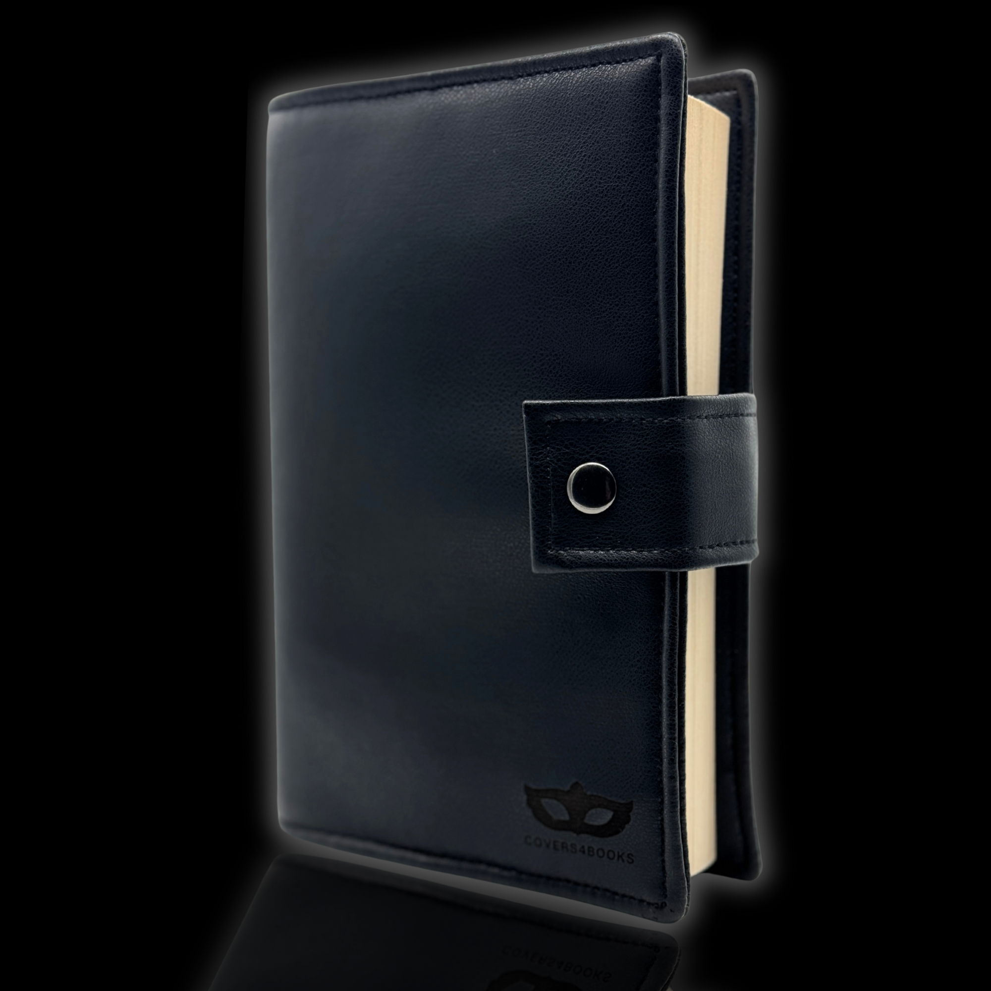 Funda para libros Black Leather ™