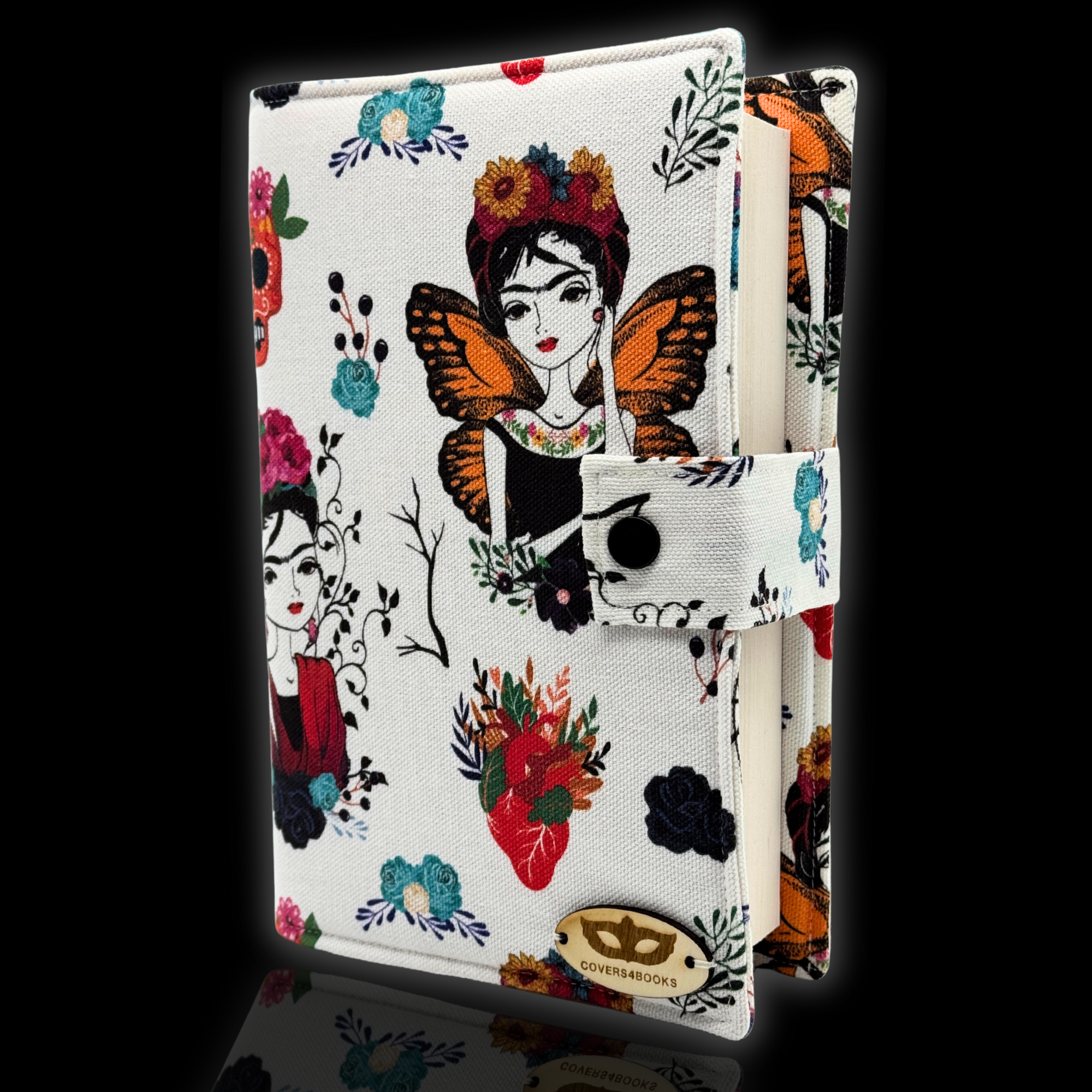 Funda para libros Frida y Catrinas™