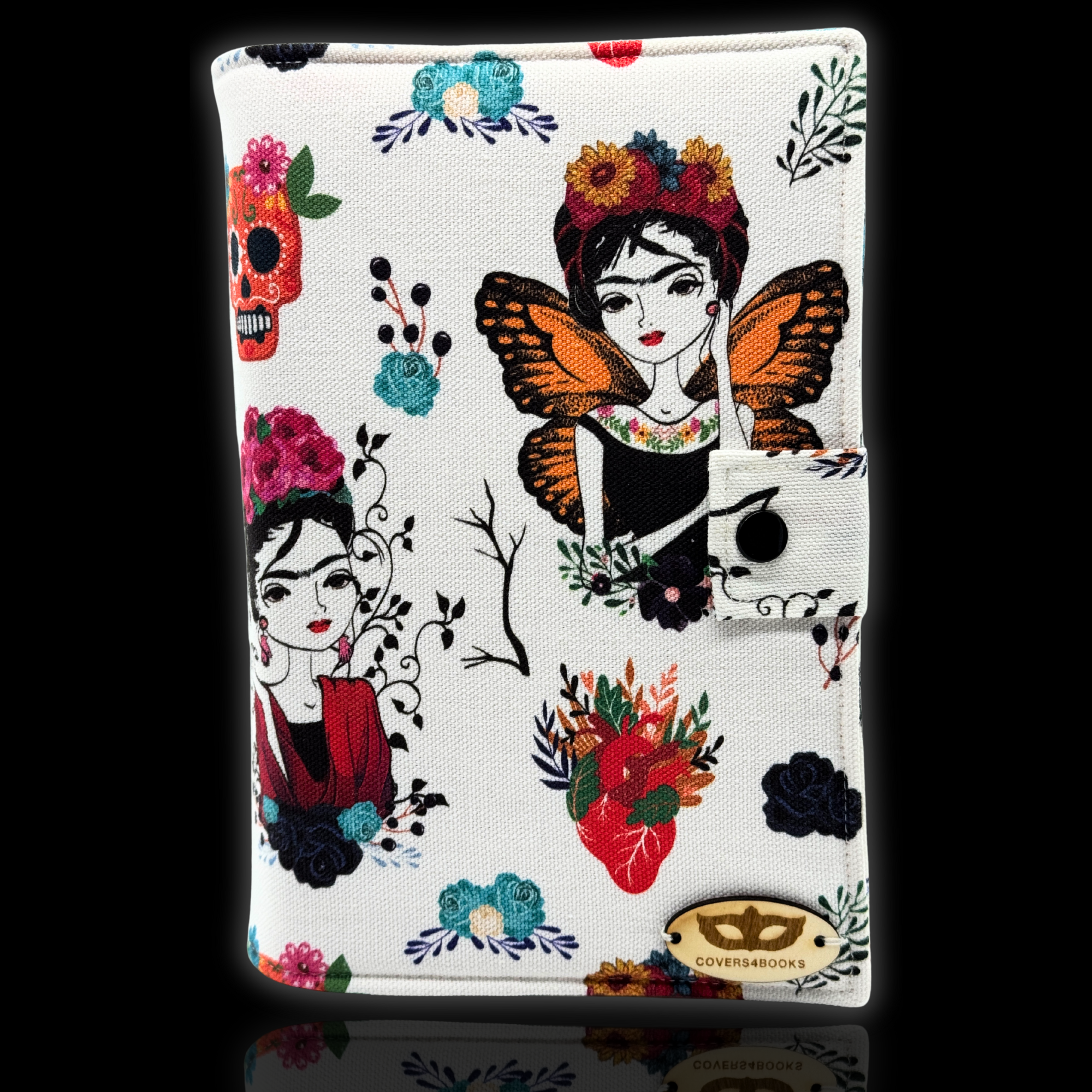 Funda para libros Frida y Catrinas™