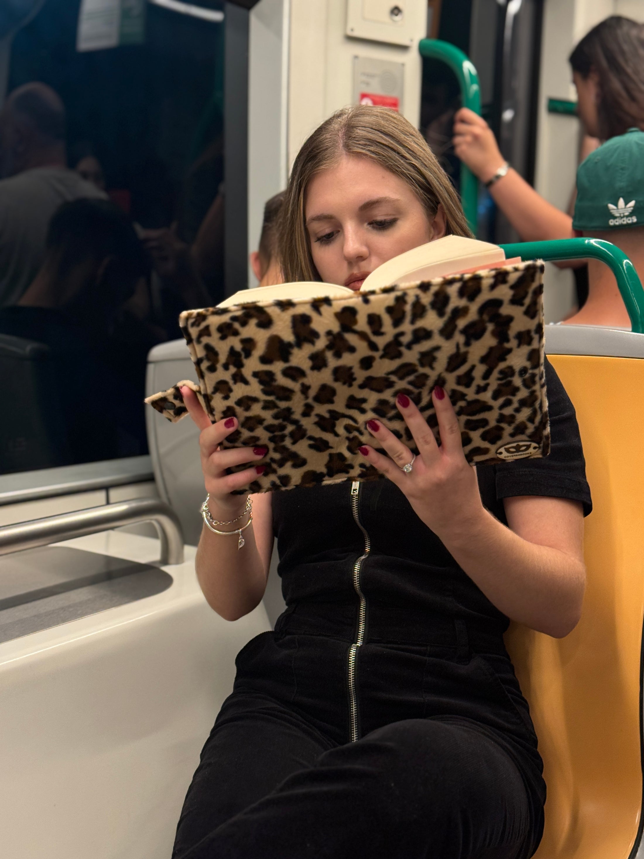 Funda para libros Leopardo Velvet™