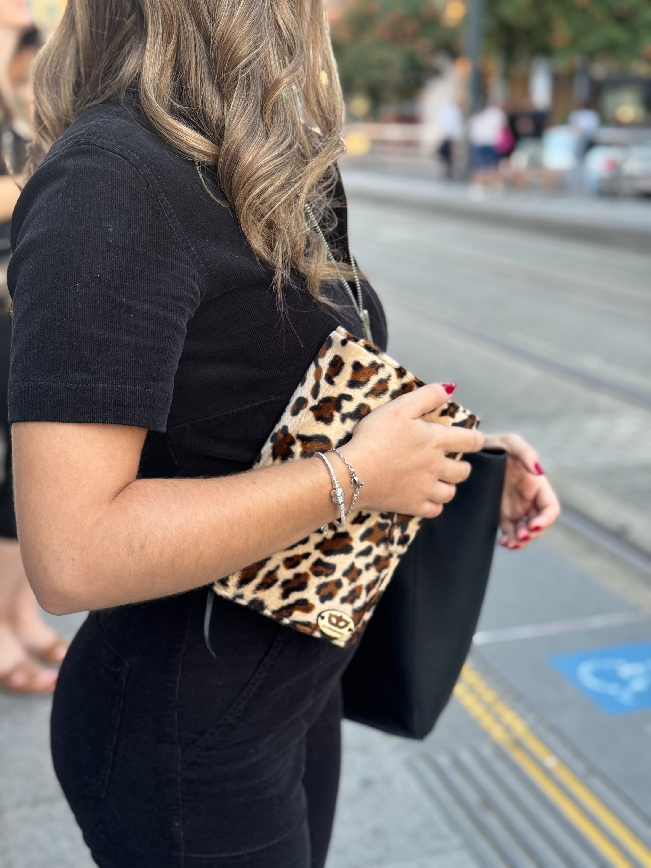 Funda para libros Leopardo Velvet™