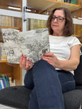 Load image into Gallery viewer, Black Toile de Jouy
