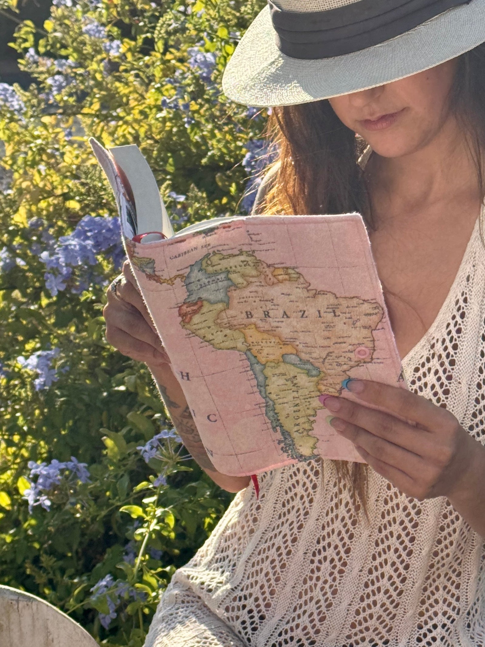 Funda para libros Mapa Mundi Sudamérica™