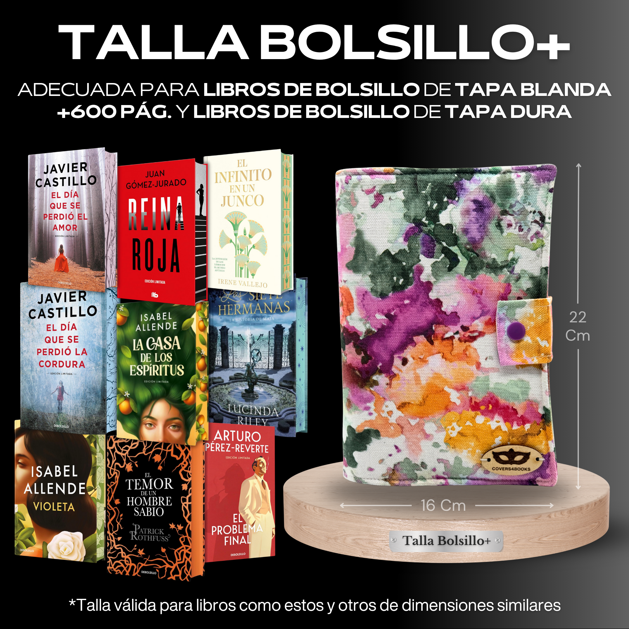 Funda para libros Acuarela™