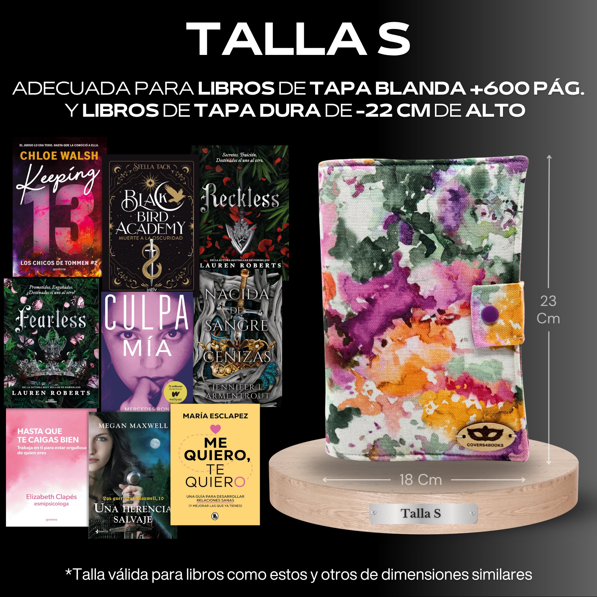 Funda para libros Acuarela™