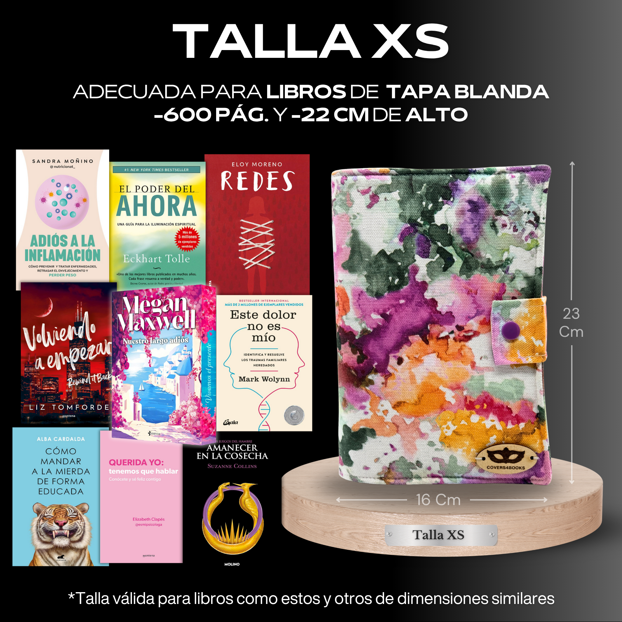 Funda para libros Acuarela™