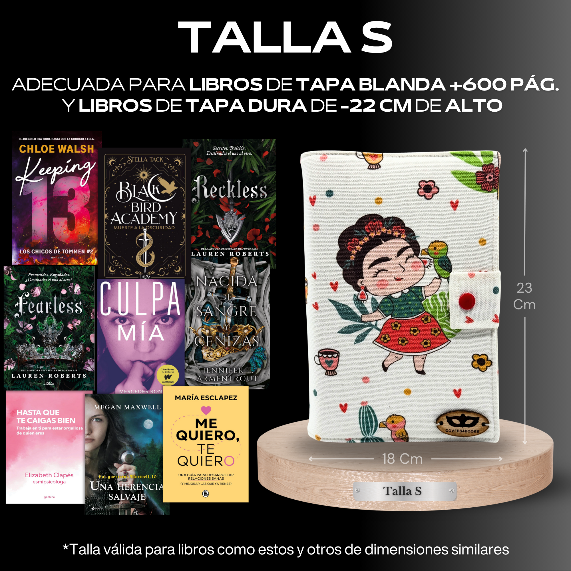 Funda para libros Frida Kahlo™