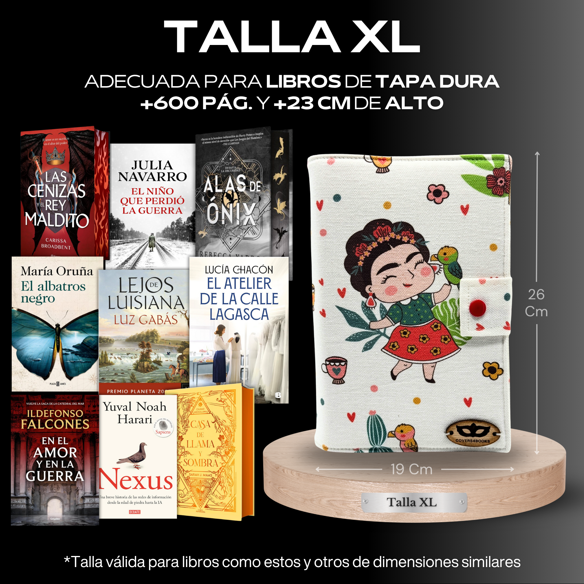 Funda para libros Frida Kahlo™