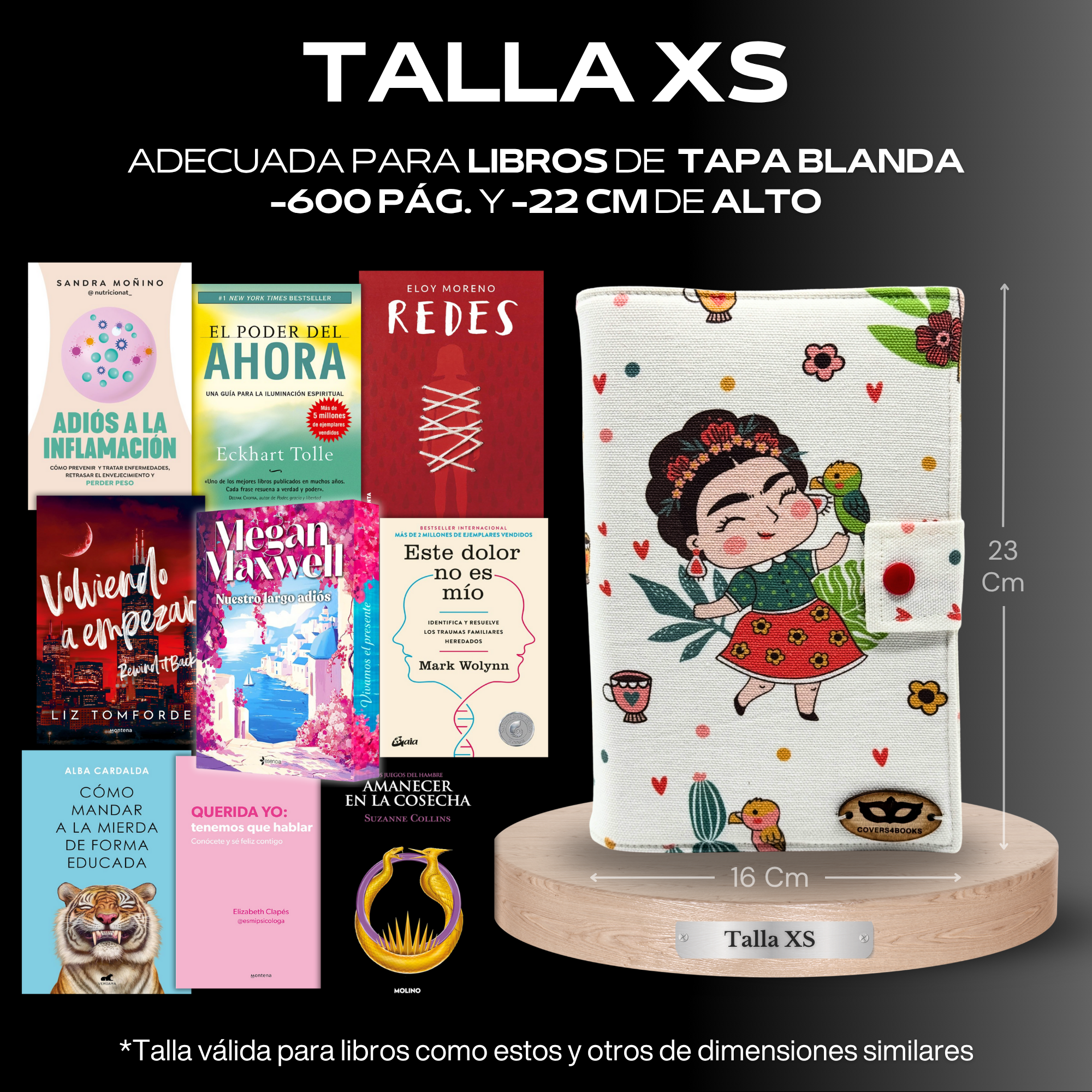 Funda para libros Frida Kahlo™
