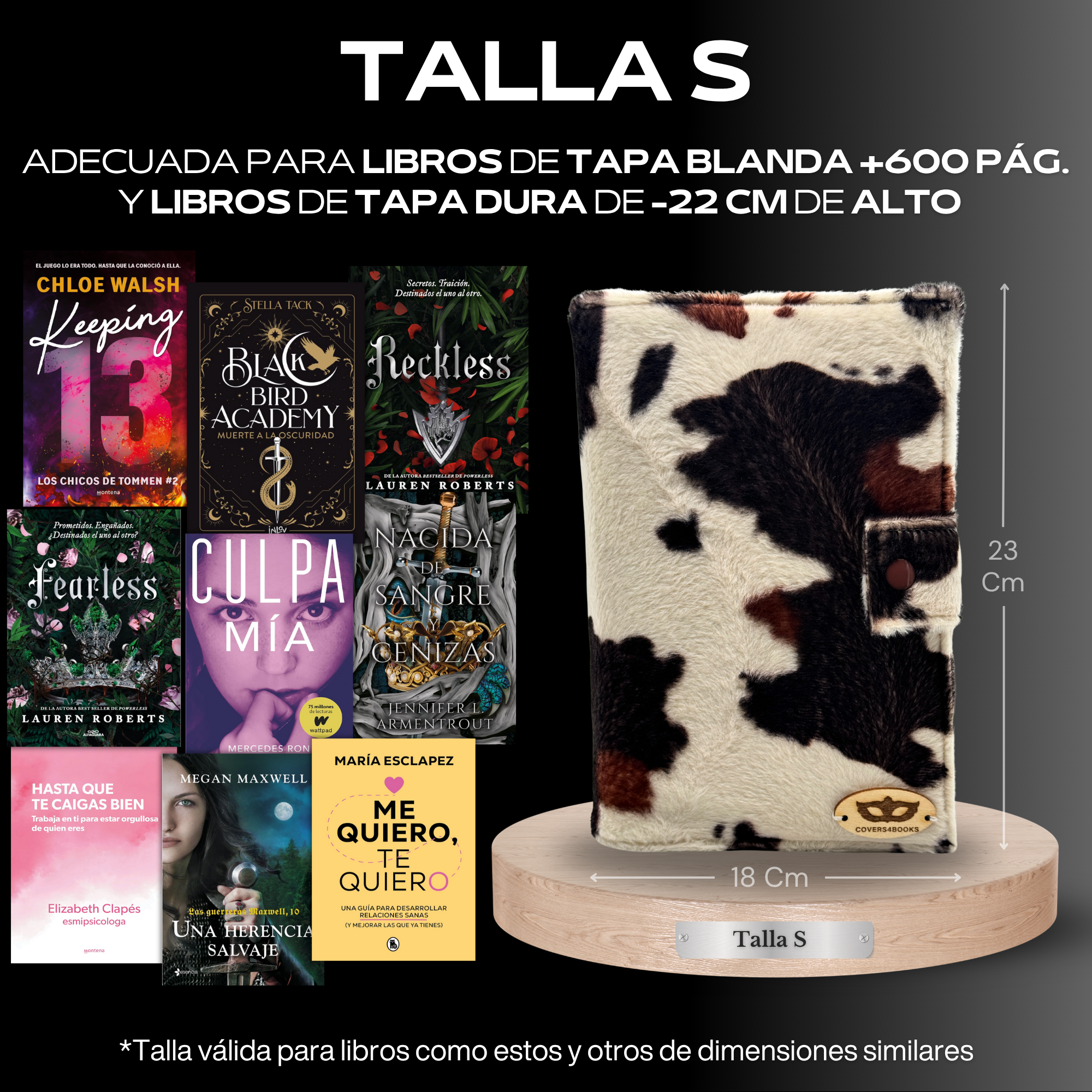Funda para libros Vaca™