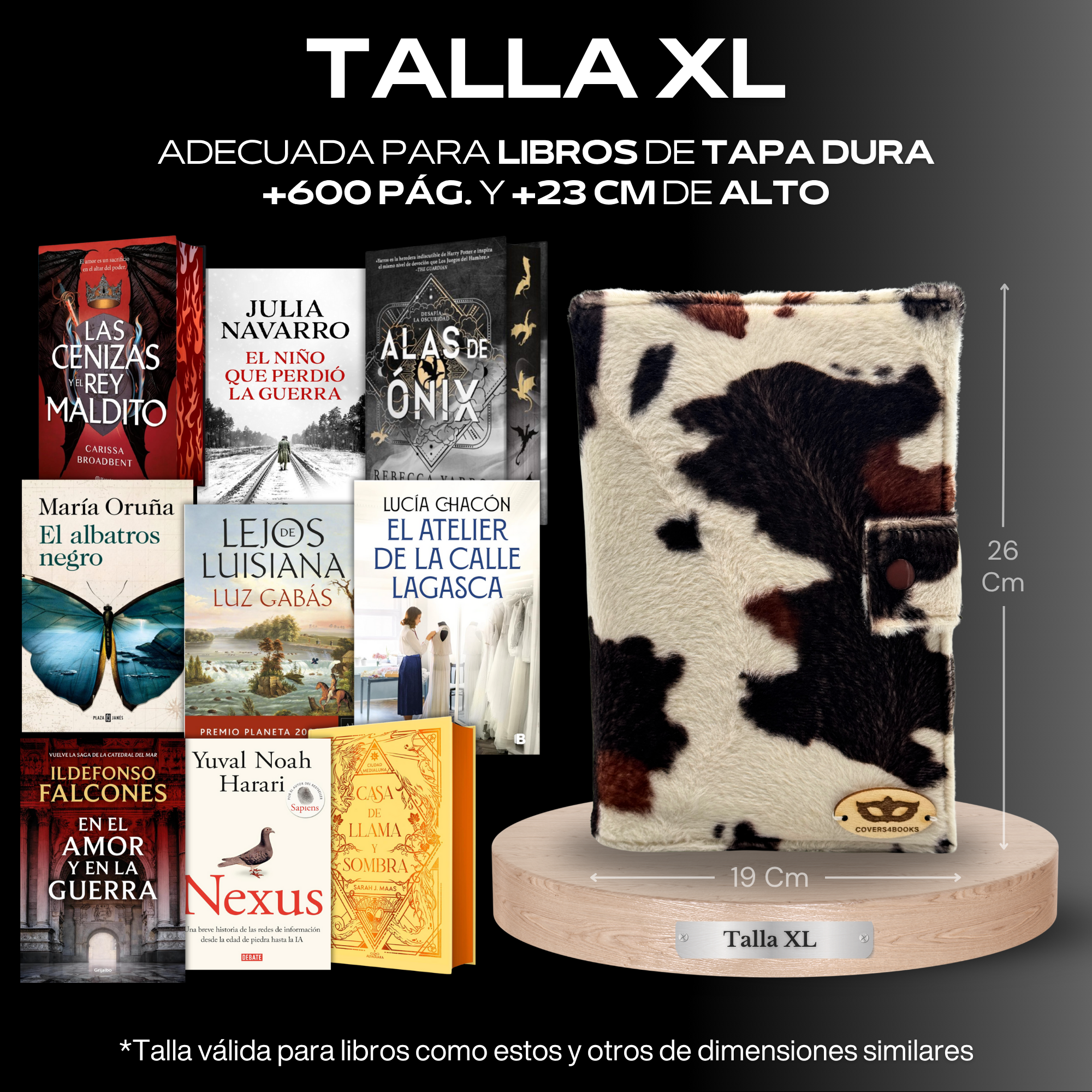 Funda para libros Vaca™