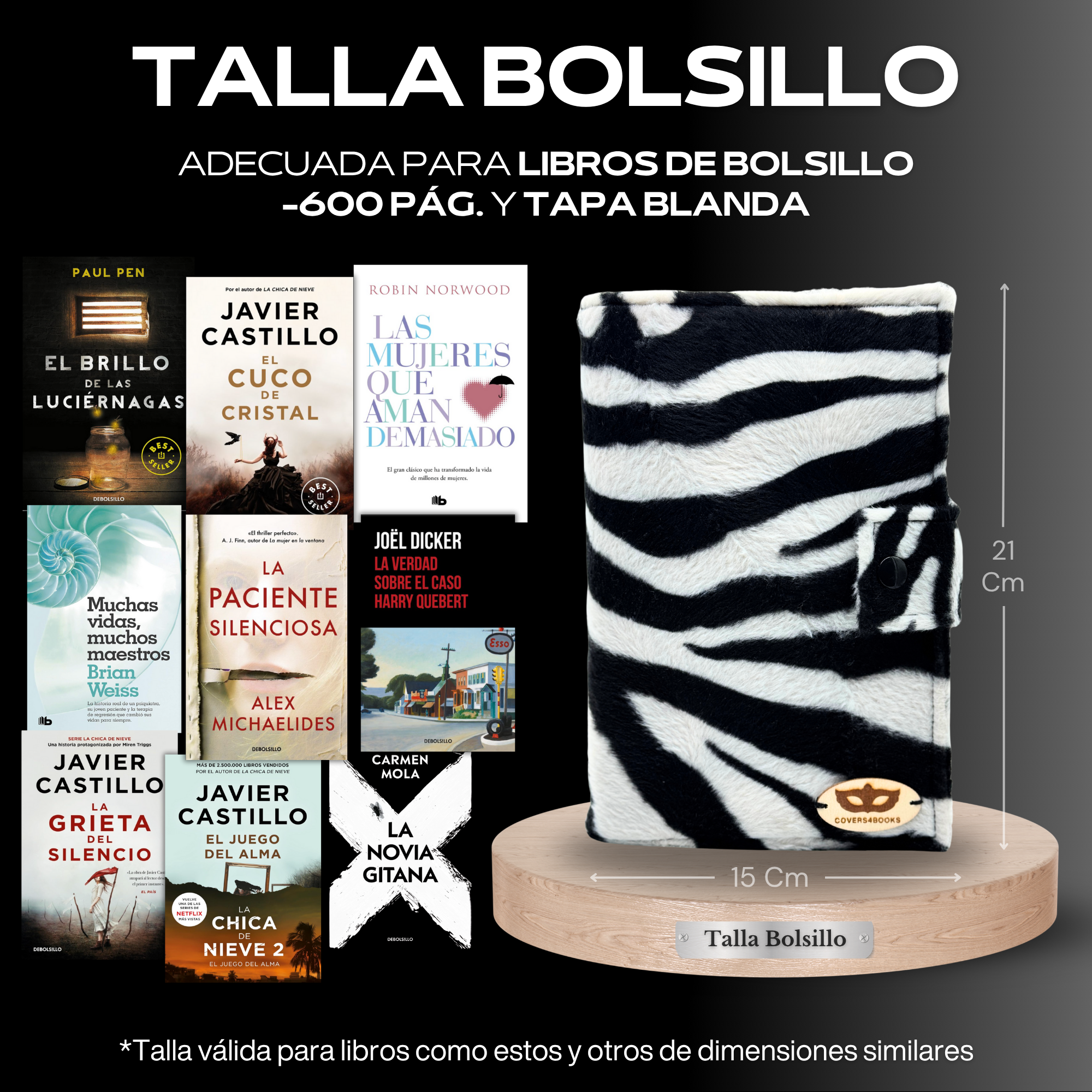 Funda para libros Zebra™