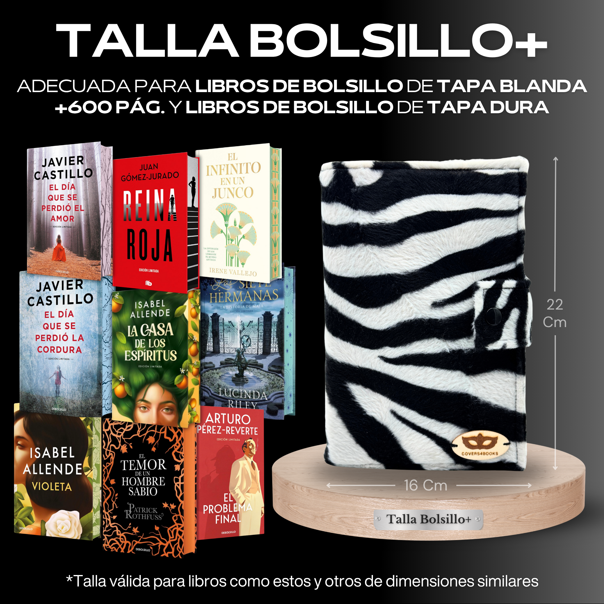 Funda para libros Zebra™