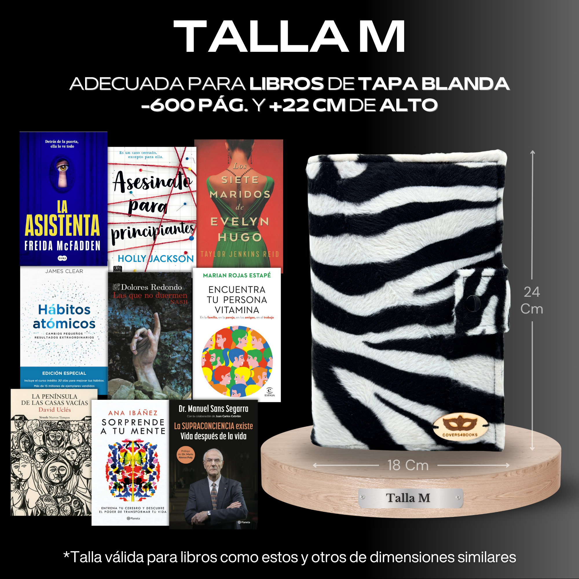 Funda para libros Zebra™