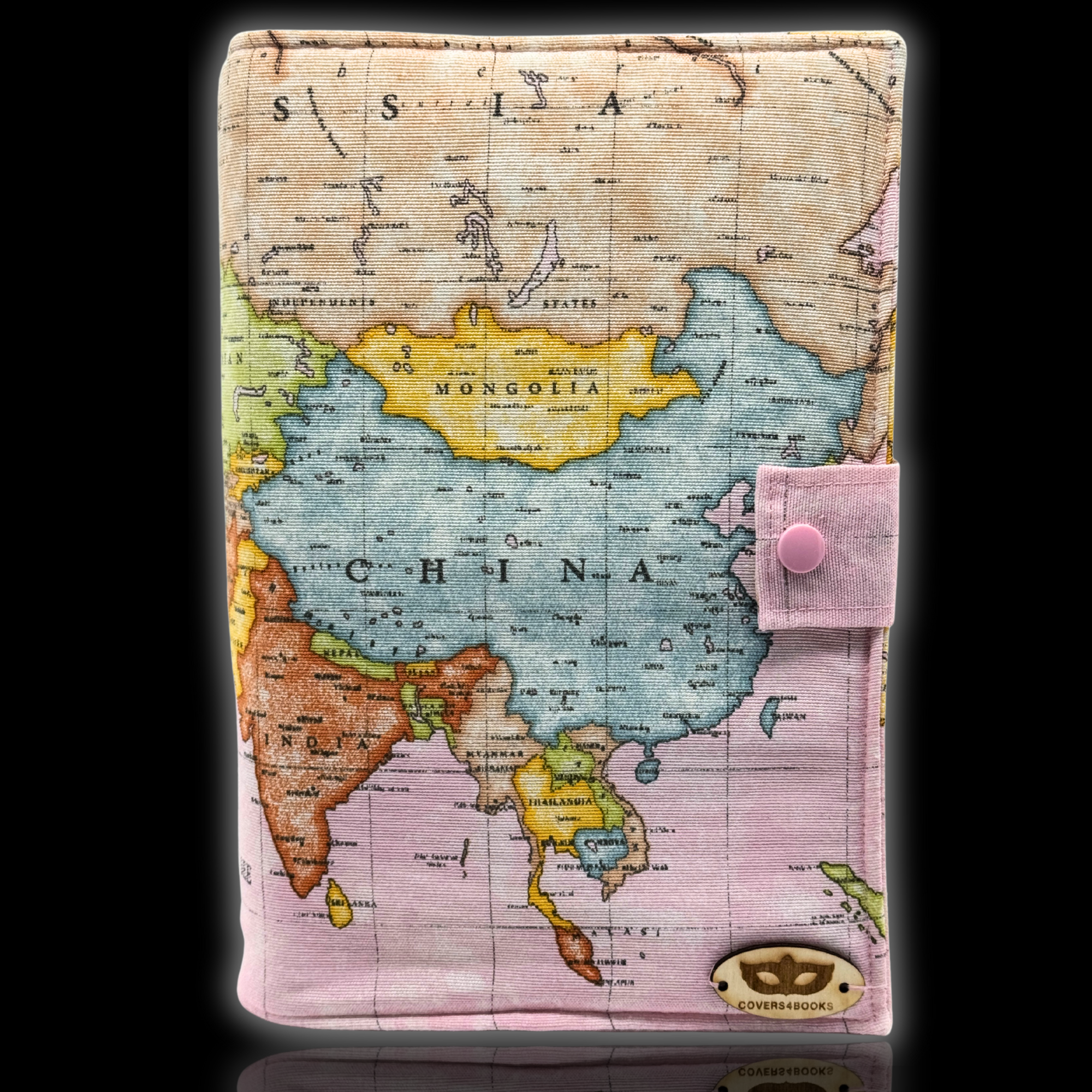 Pink World Map