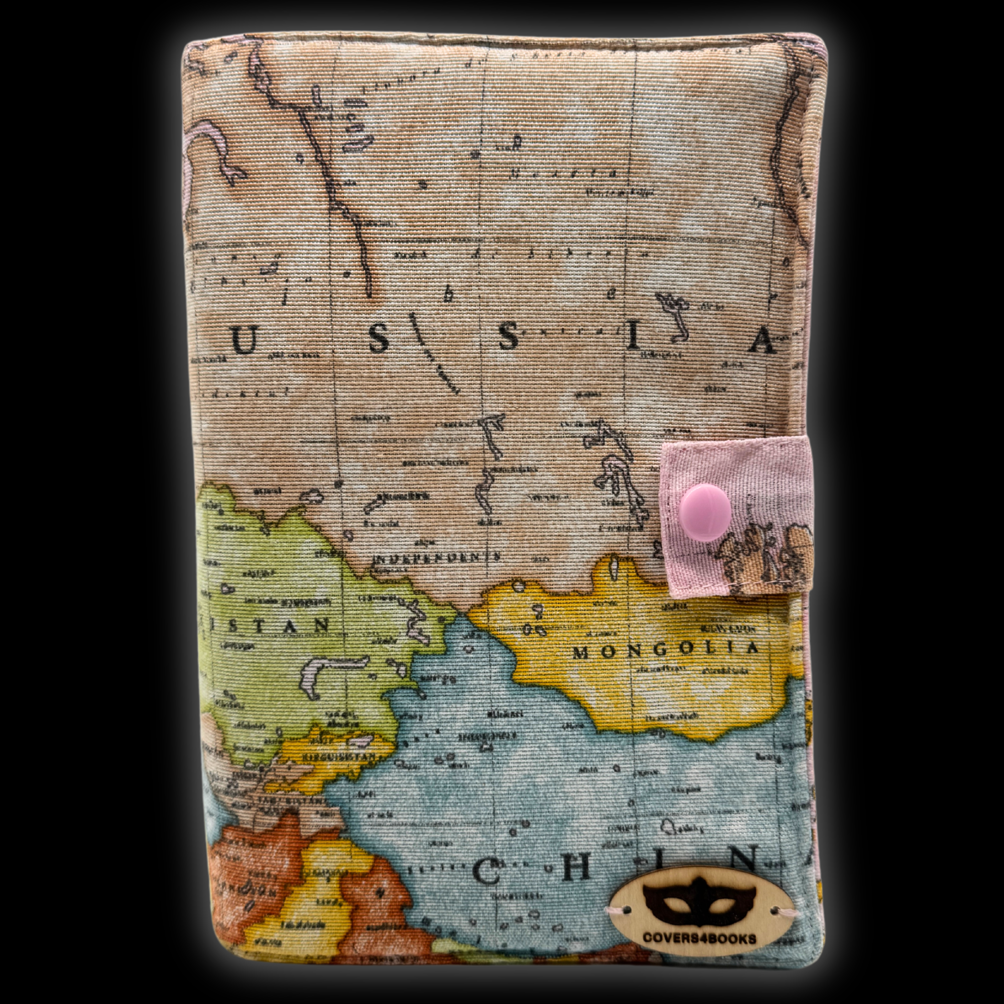 Pink World Map
