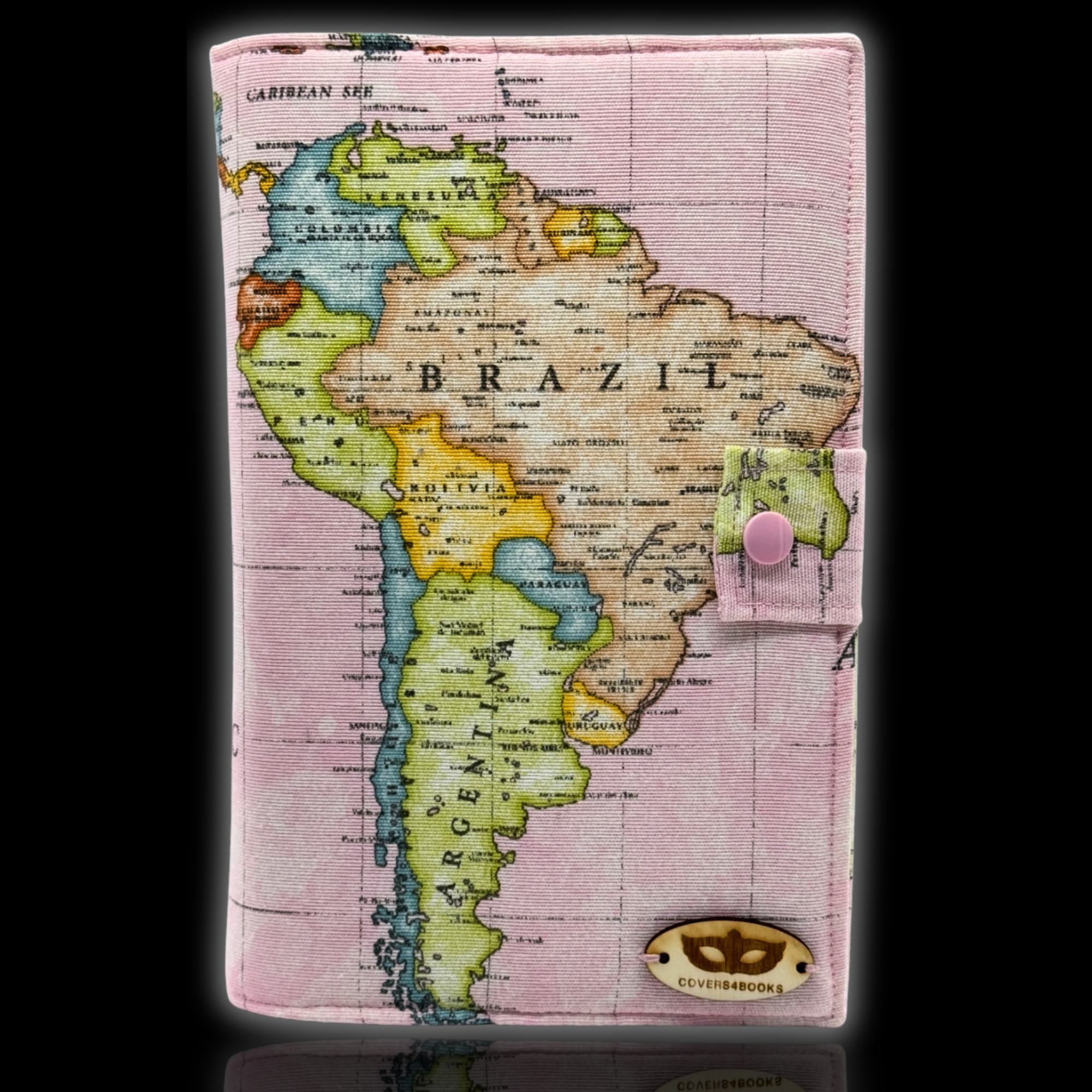 Funda para libros Mapa Mundi Sudamérica™