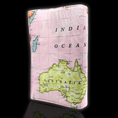 Load image into Gallery viewer, Pink World Map
