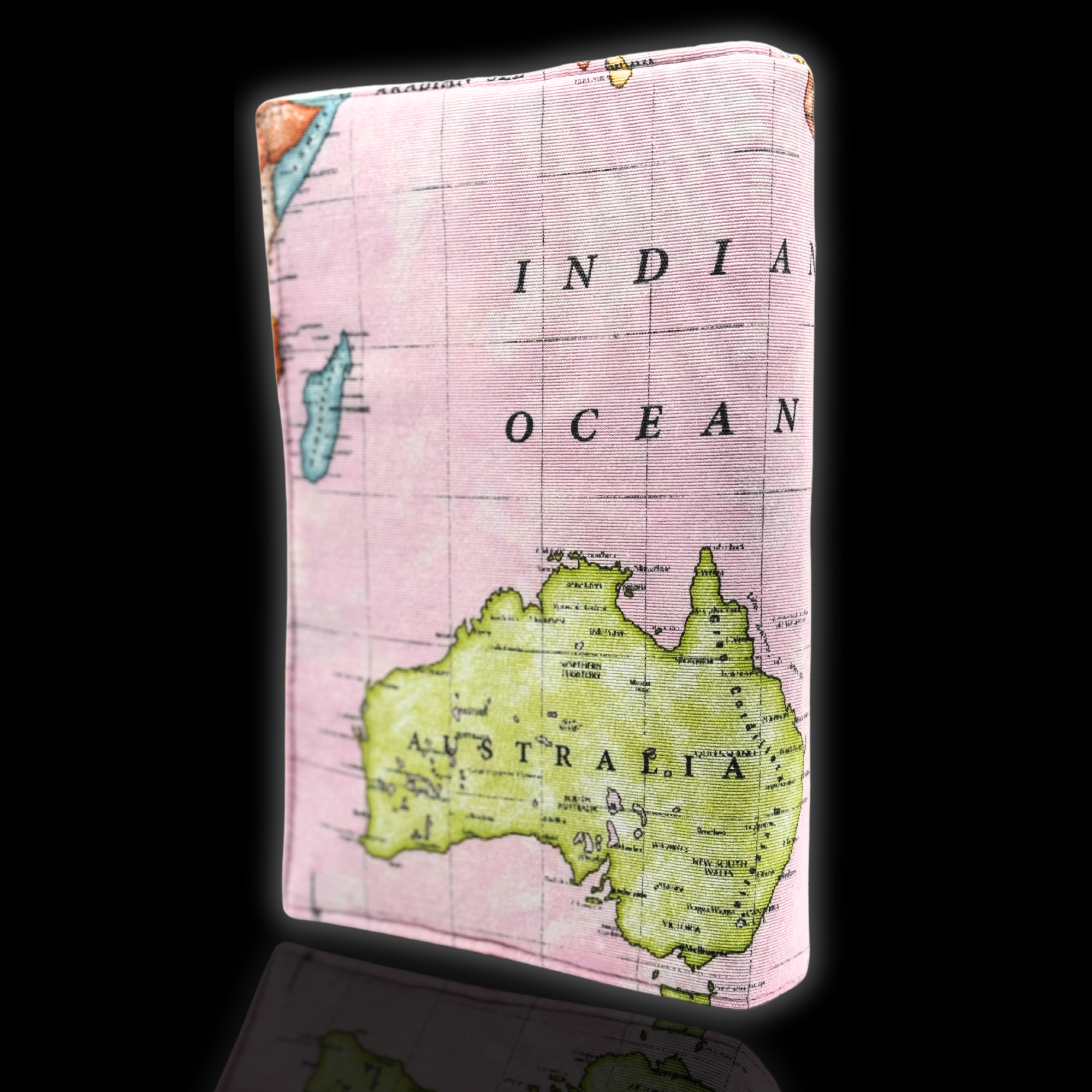 Pink World Map