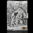 Load image into Gallery viewer, Black Toile de Jouy
